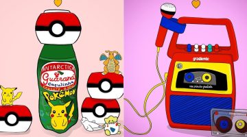 Artista brasileira recria memória de doces e brinquedos dos anos 90 e 00