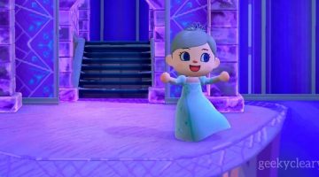 Animal Crossing: fã de Frozen recria cena de “Let It Go” de Elsa