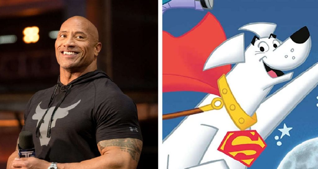 The Rock será a voz de Krypto, o Supercão em filme animado