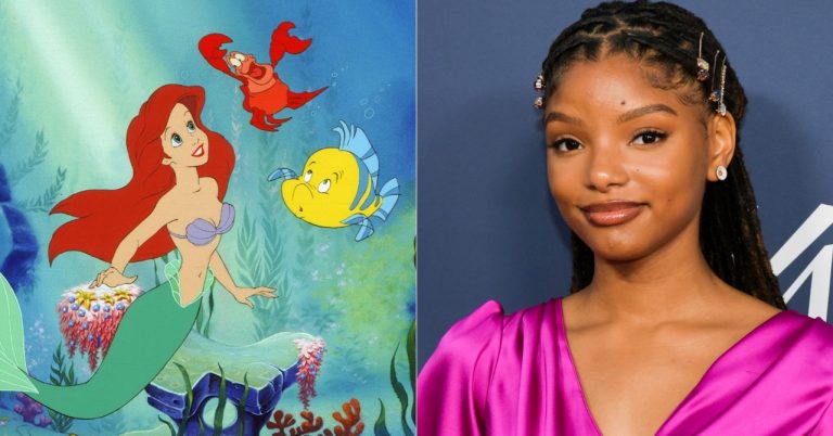 a pequena sereia ariel halle bailey live action disney