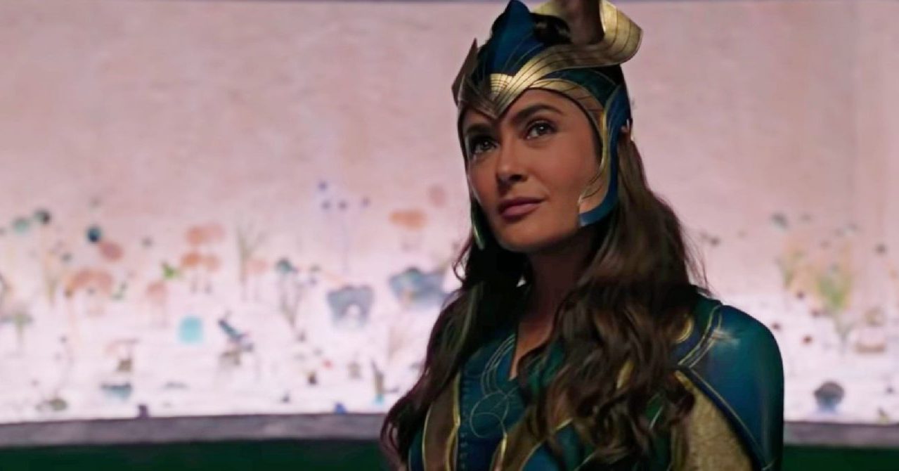 Eternos: Salma Hayek fala sobre sua versão de Ajak, líder da equipe
