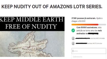 Senhor dos Anéis: fãs lançam petição contra nudez em série da Amazon