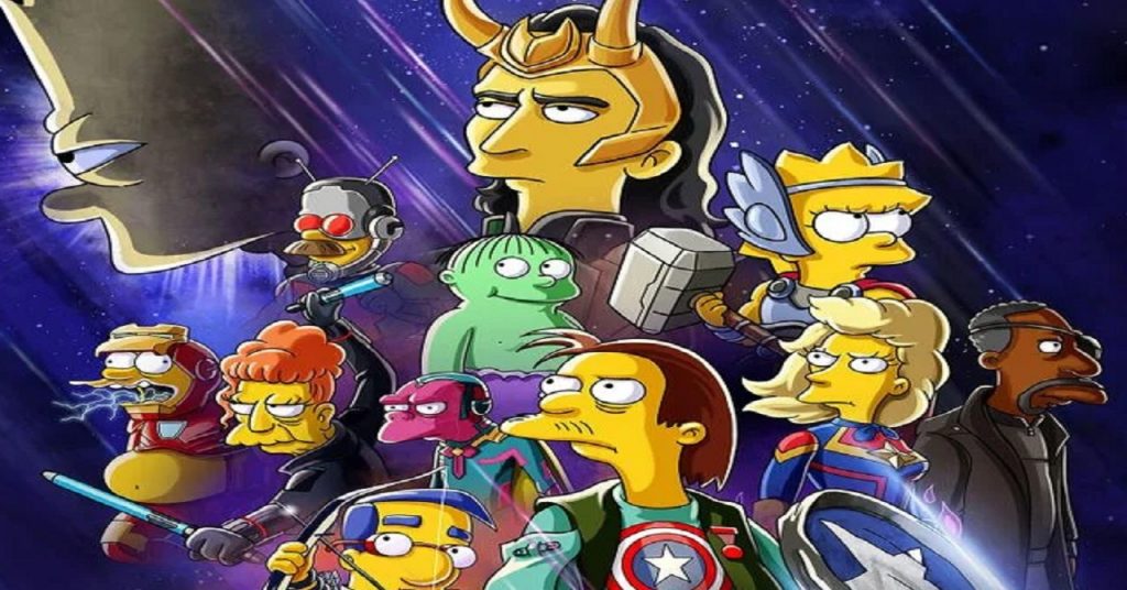 Especial d’Os Simpsons parodiando Loki chega ao Disney+ na semana que vem