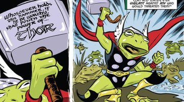 Você viu? Throg, a versão sapo de Thor, apareceu no 5º episódio de Loki