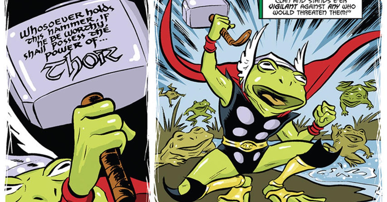 Você viu? Throg, a versão sapo de Thor, apareceu no 5º episódio de Loki