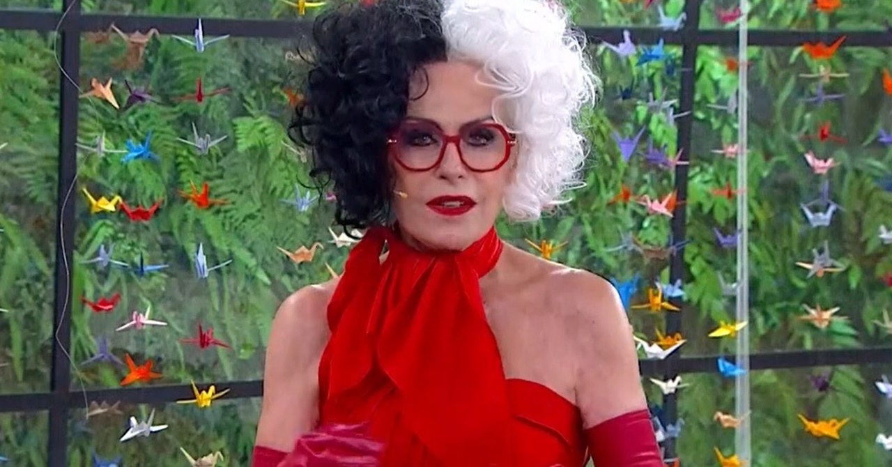 Ana Maria Braga embolsou uma grana gorda para aparecer vestida de Cruella