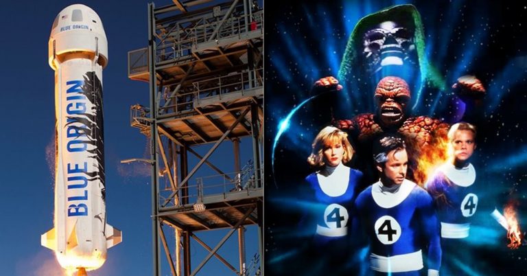 blue origin jeff bezos amazon quarteto fantástico