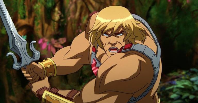 he-man mestres do universo salvando eternia