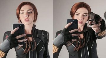 Gêmeas? Mulher viraliza por semelhança incrível com Scarlett Johansson