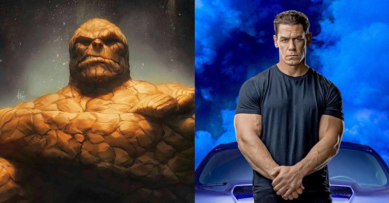 Quarteto Fantástico: John Cena gostaria de interpretar o Coisa