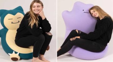 Eu quero! Pokémon lança novos pufes gigantes de Snorlax e Ditto