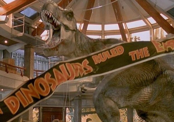t-rex fim jurassic park