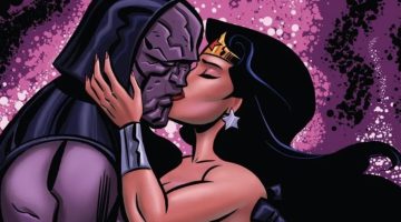 Mulher-Maravilha e Darkseid se beijam com amor em capa de nova HQ da DC