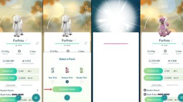 Pokémon Go finalmente lança mecânica para mudar as formas dos monstrinhos