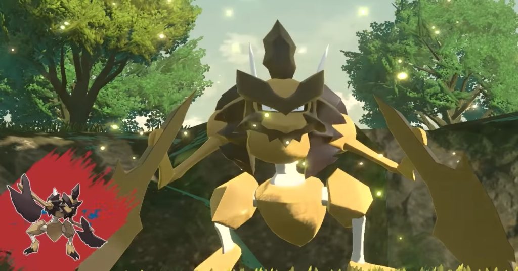 Scyther ganha uma nova evolução alternativa em Pokémon Legends: Arceus