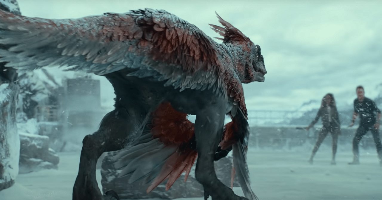 Dinossauros com penas em Jurassic World: Domínio não é um furo de roteiro