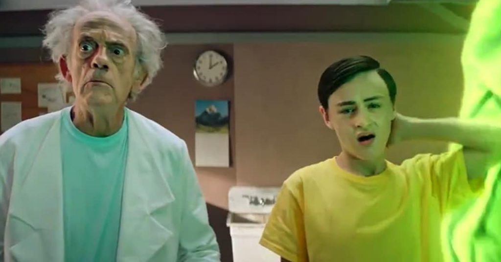 Rick & Morty: Christopher Lloyd sonha com um crossover com De Volta Para o Futuro