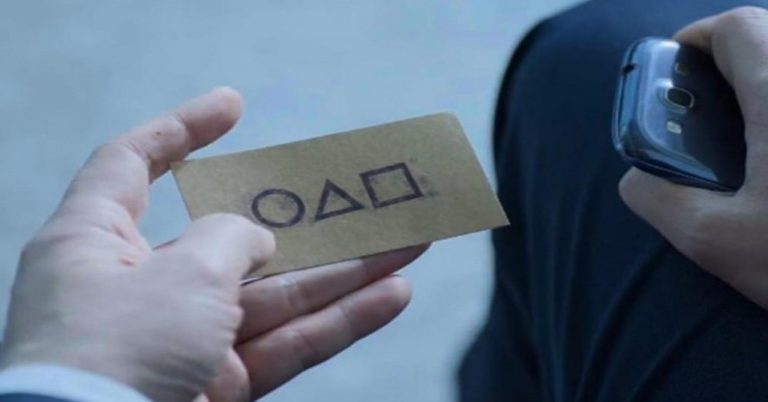 Round 6 Netflix cartão telefônico