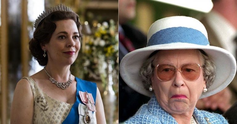 the crown família real rainha elizabeth