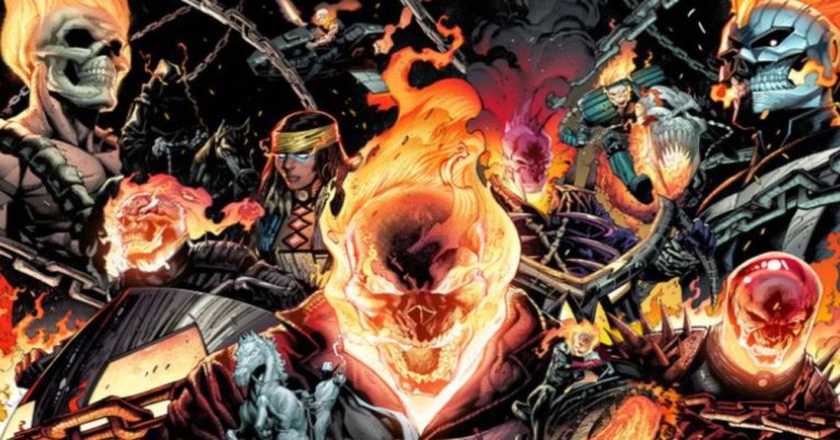 Marvel motoqueiro fantasma