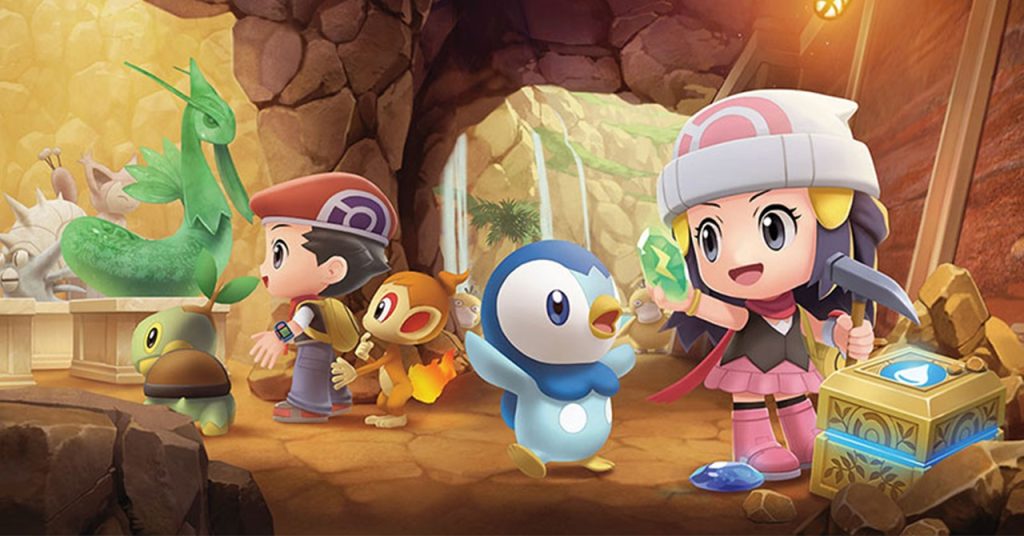 Pokémon Brilliant Diamond e Shining Pearl ganham um novo trailer