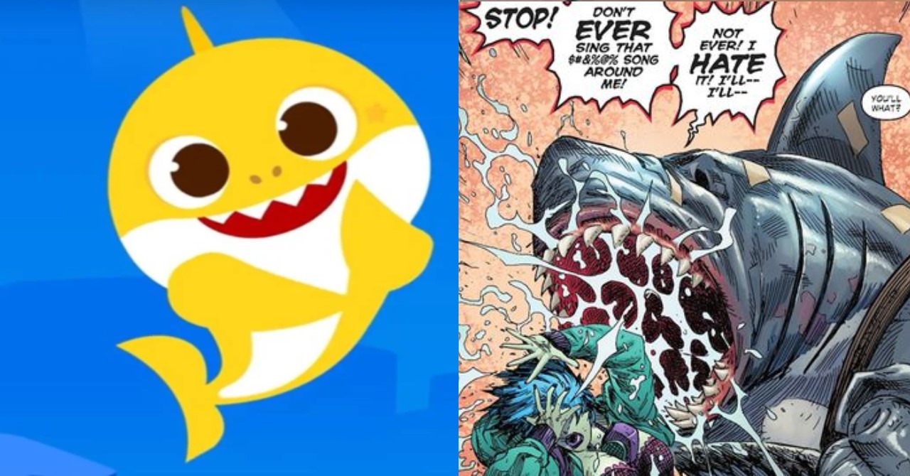 Você não é o único! Tubarão-Rei surta ao ouvir a música do Baby Shark