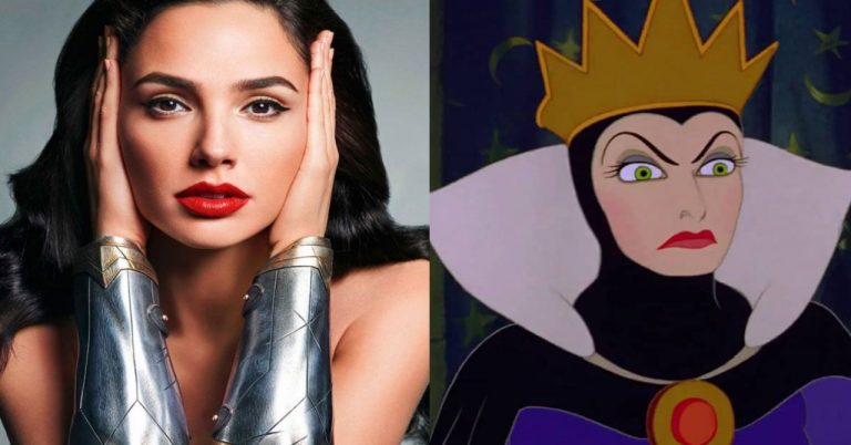Gal Gadot branca de neve