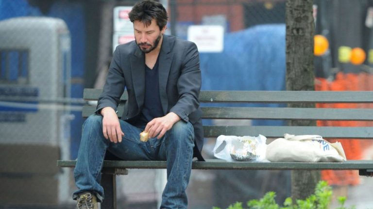 keanu reeves sad keanu triste