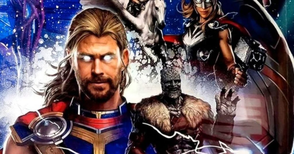 Thor 4: arte mostra os visuais de Jane Foster e do Deus do Trovão; veja