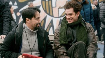 Mais uma pessoa sabia sobre o retorno de Andrew Garfield: Lin-Manuel Miranda
