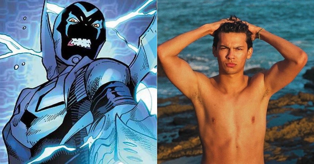 Besouro Azul: Bruna Marquezine mostra que Xolo Maridueña agora cabe no traje