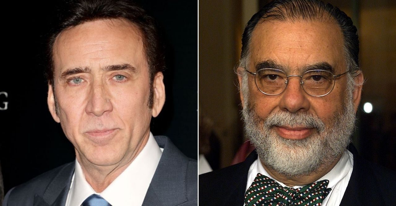 Casos de Família? Nicolas Cage foi rejeitado por Francis Ford Coppola em filme