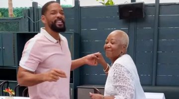 Vídeo de Will Smith dançando com a mãe era tudo que 2022 estava precisando