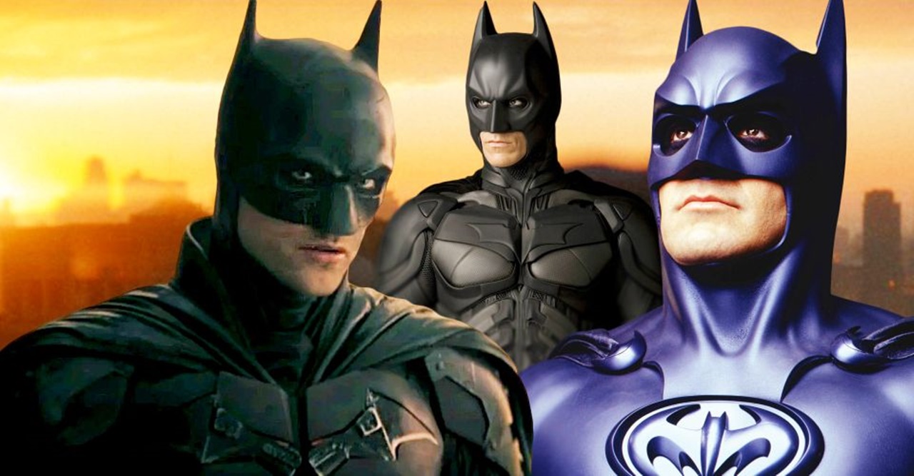Robert Pattinson teve a honra de provar TODOS os trajes de Batman antigos
