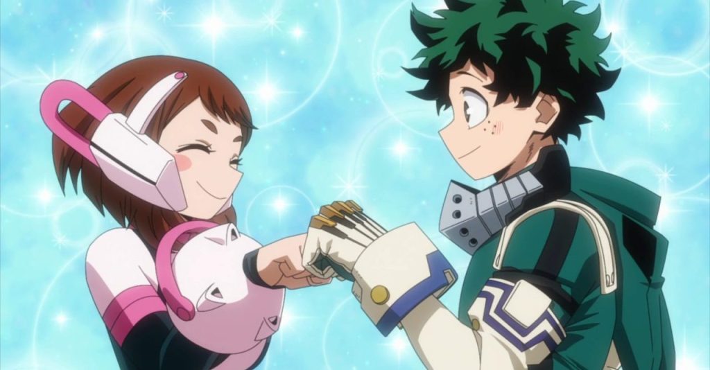 My Hero Academia: mangá mostra reunião de Midoriya e Ochaco