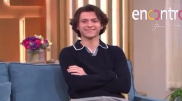 Meme do Tom Holland no ‘Encontro com Fátima Bernardes’ já é o melhor do ano