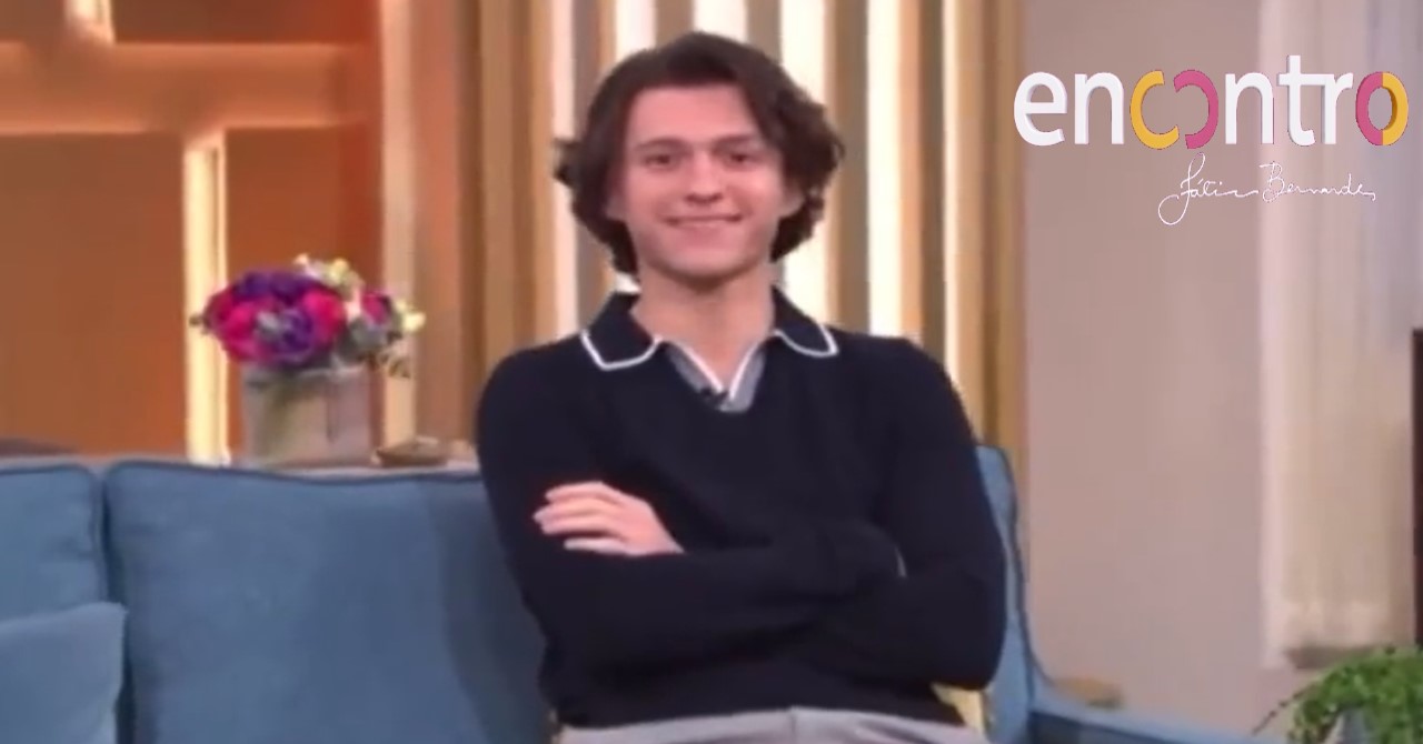 Meme do Tom Holland no ‘Encontro com Fátima Bernardes’ já é o melhor do ano