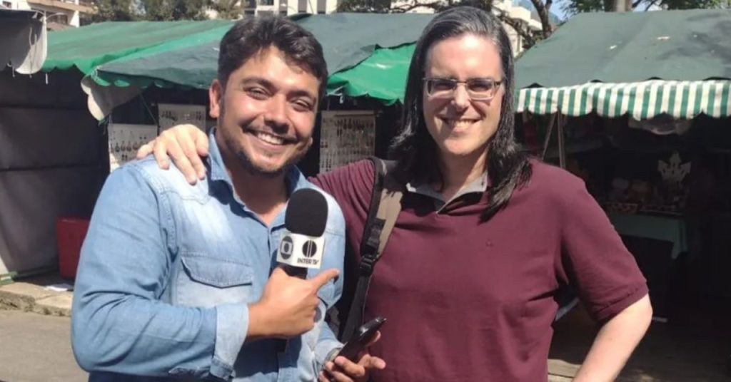Gafe! Repórter da TV Globo entrevista ‘Superman’ ao vivo e não o reconhece