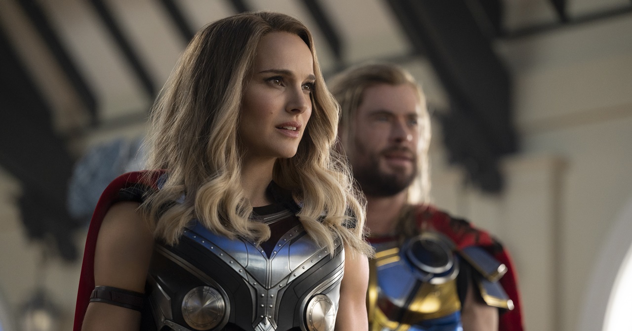 Marvel divulga uma cena completa (e hilária!) de Thor: Amor e Trovão