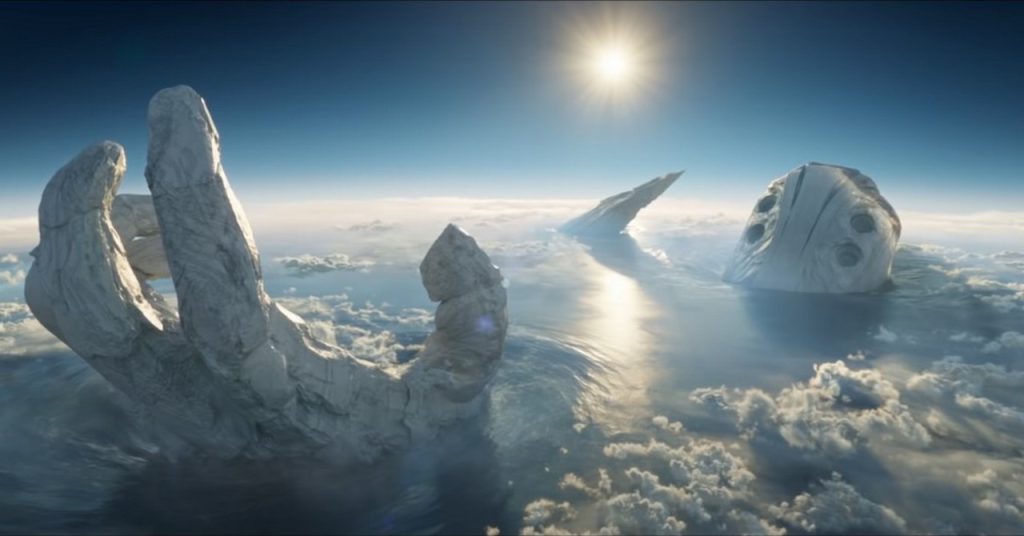 Mulher-Hulk: finalmente alguém percebeu o Celestial congelado no oceano