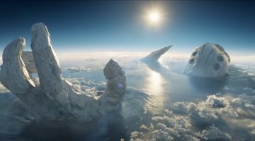 Mulher-Hulk: finalmente alguém percebeu o Celestial congelado no oceano