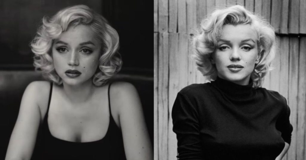 Blonde: fantasma de Marilyn Monroe participou das filmagens, diz atriz