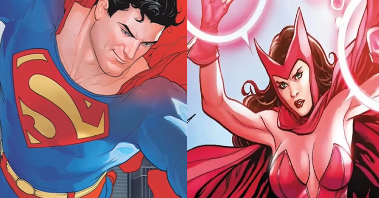 A Feiticeira Escarlate poderia vencer o Superman? Opiniões se dividem
