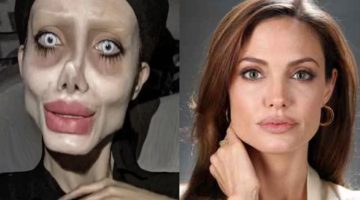Angelina Jolie Zumbi: mulher sai da cadeia e revela o rosto sem filtros e maquiagem