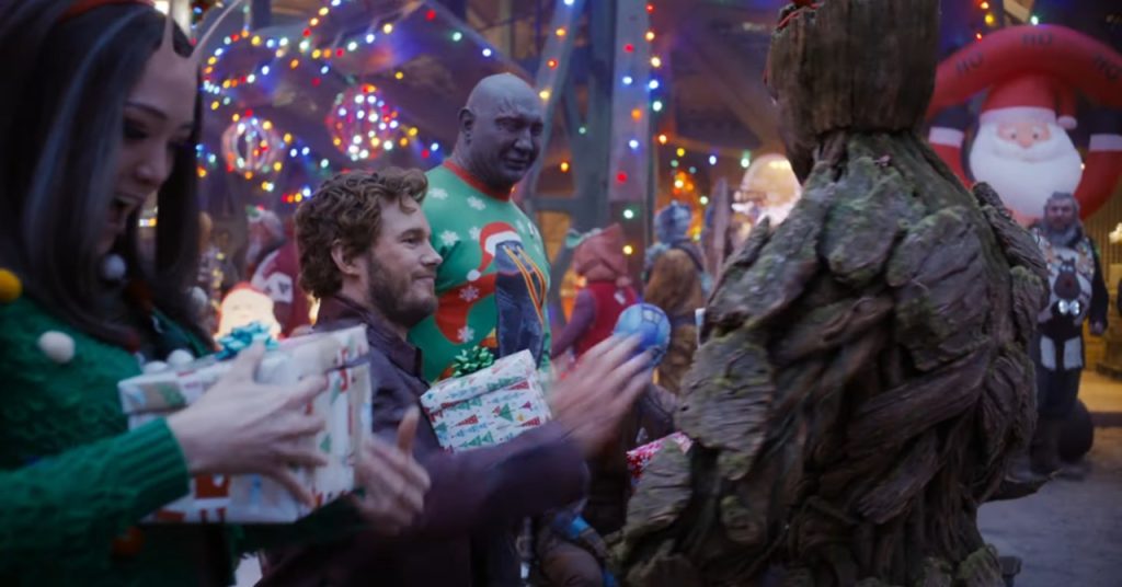 Especial de Natal dos Guardiões da Galáxia publica vídeo fofo e divertido