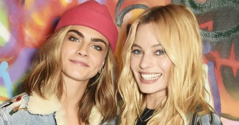 margot robbie cara delevingne