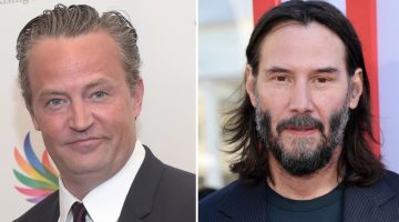 Em livro, Matthew Perry choca ao dizer que queria a morte de Keanu Reeves