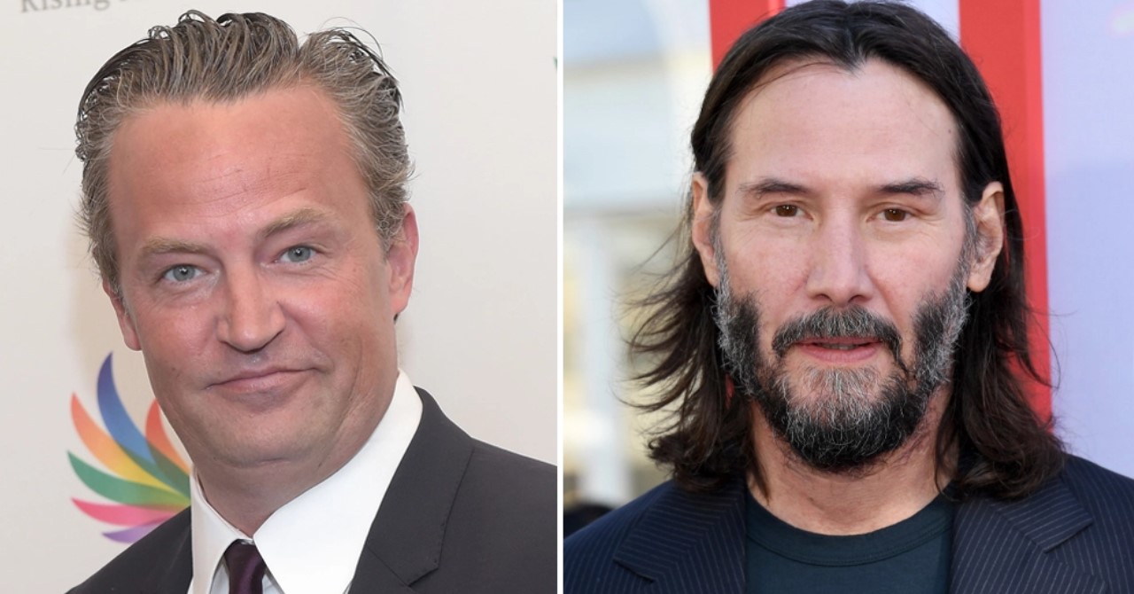 Em livro, Matthew Perry choca ao dizer que queria a morte de Keanu Reeves