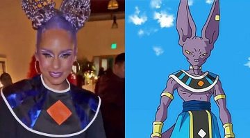 Dragon Ball: cantora Alicia Keys se fantasia de Beerus para o Halloween