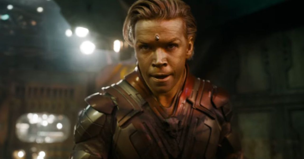 Guardiões Vol. 3: nova foto mostra Adam Warlock ‘bombadão’ e revela traje